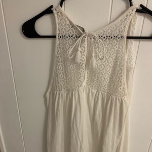 Lauren Conrad white designer tank top . Medium
